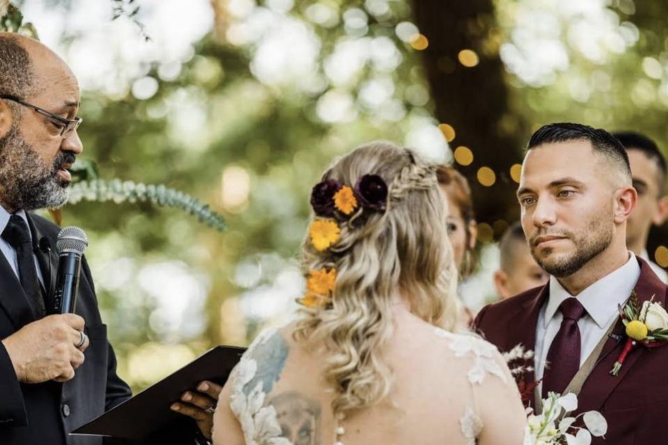 Flowers in Her Hair