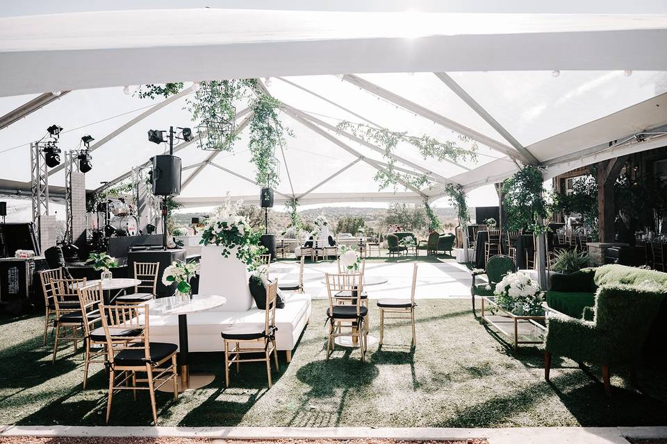 Reception With Tent