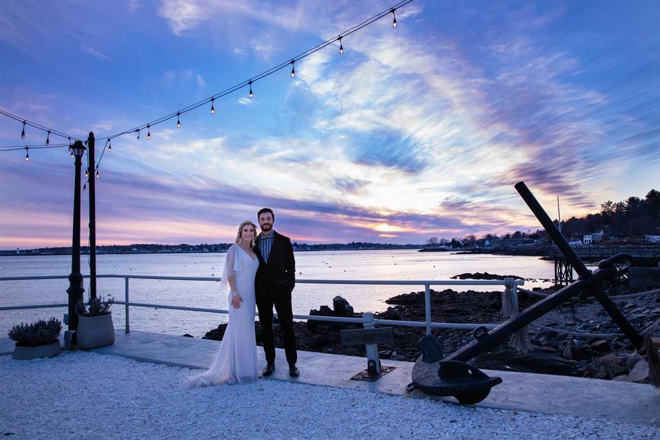 Winter Harbor Wedding 1