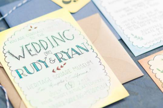 Wedding invitation