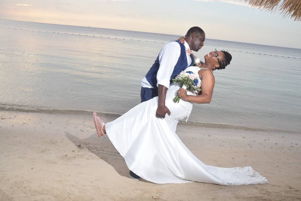 Jamaican Sunset Wedding