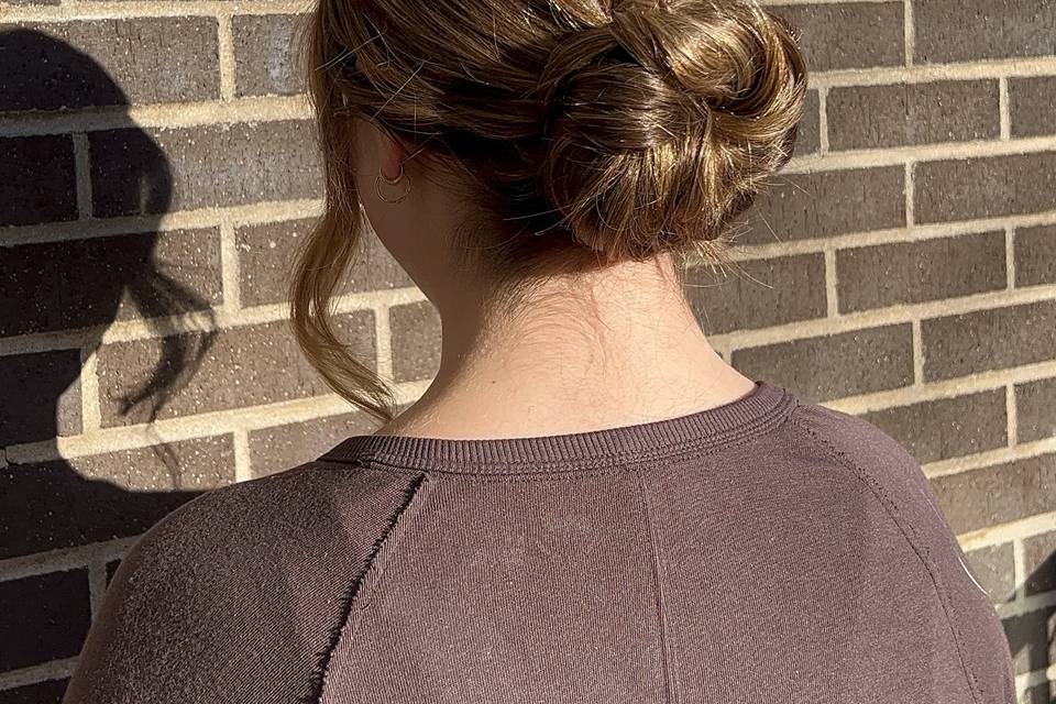 Low bun