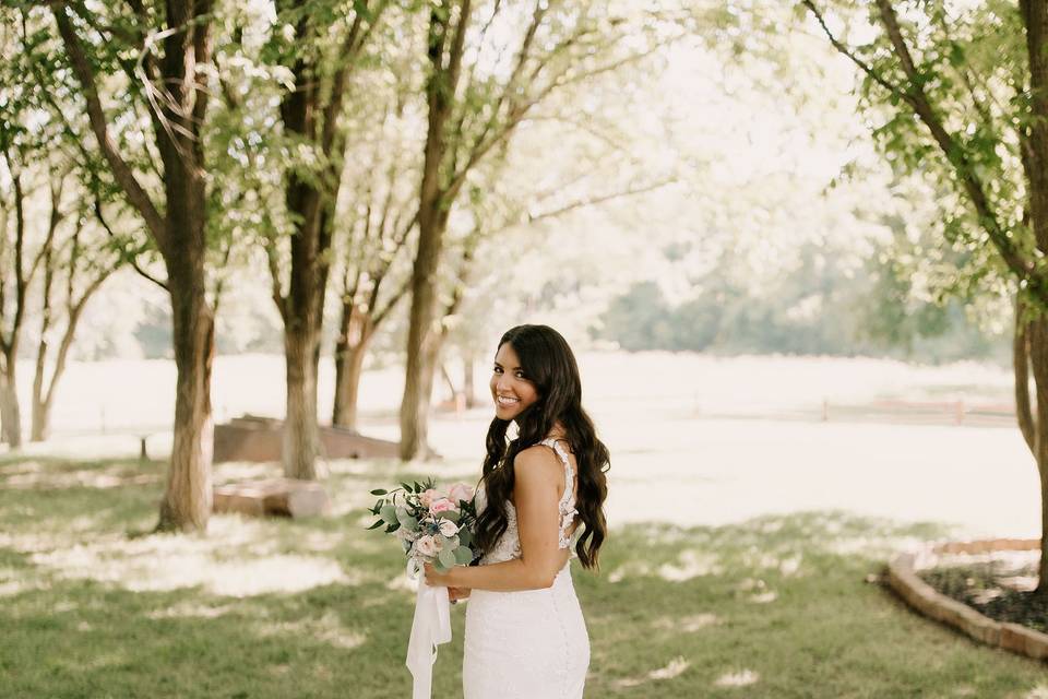 Ceremony to reception path