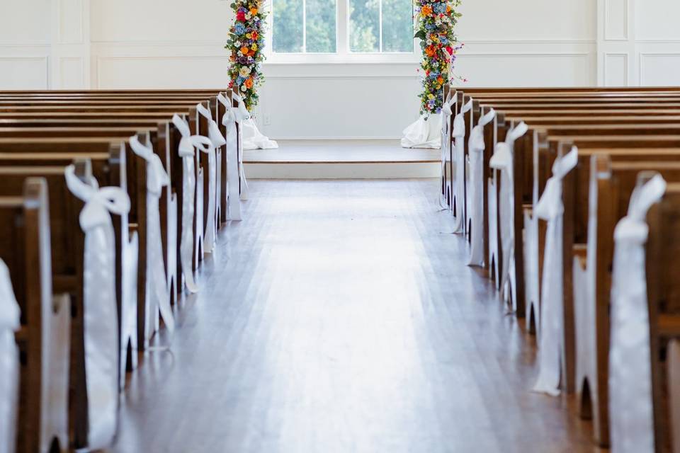 White wedding chapel