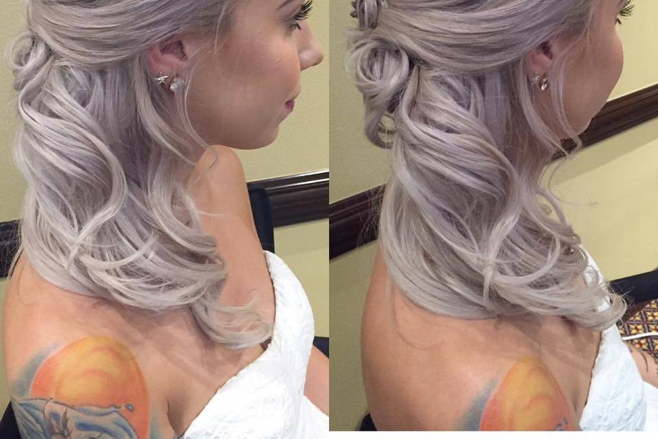 Wedding hair