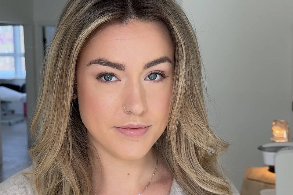 Engagement Makeup & Hair