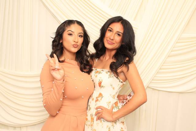 Bride and Friend