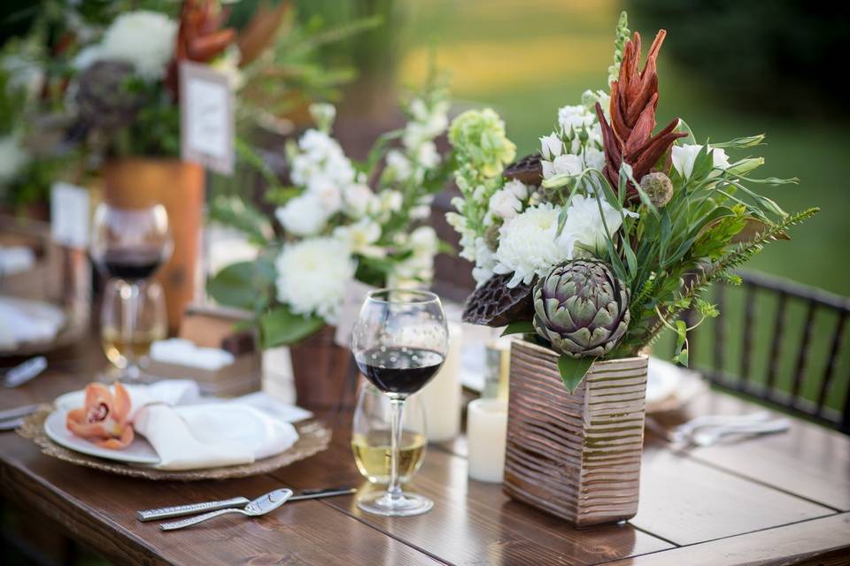 Boho table