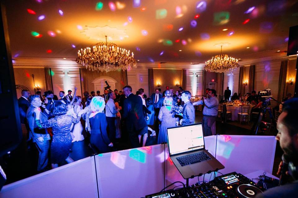 Ballroom Space for DJ or Band