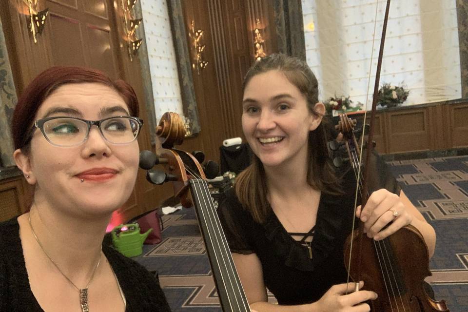 String duet for event