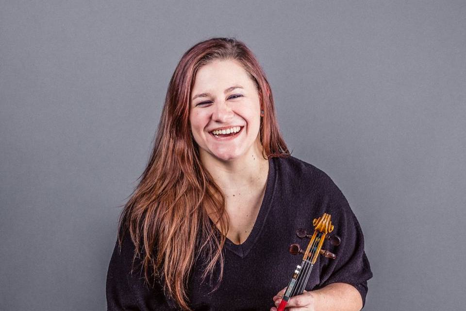 Hannah K Watson, violinist.