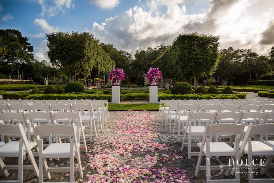 Garden wedding