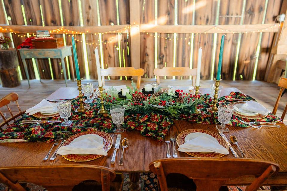 Christmas @ The Backyard Table