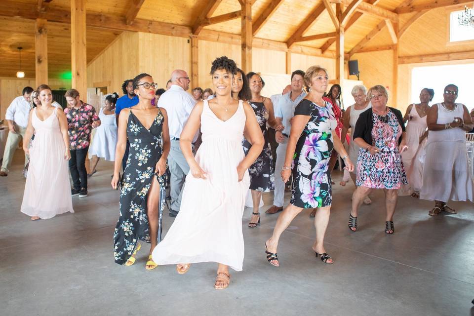 Ladies dancing