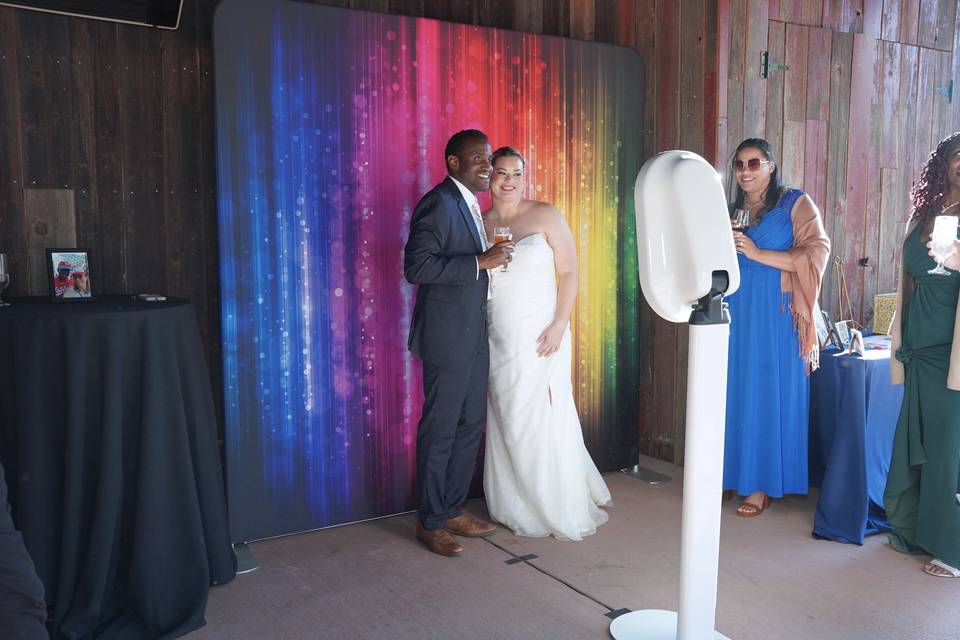 Photo Booth at DC Wedding