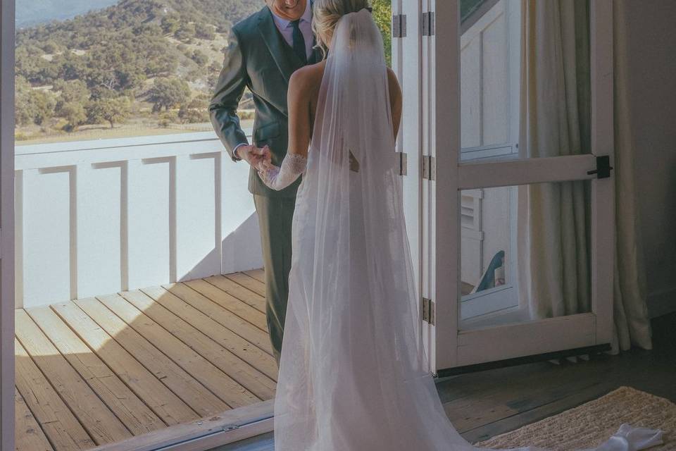 First look with dad