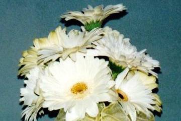 Bridesmaid bouquet with gerbera daisies