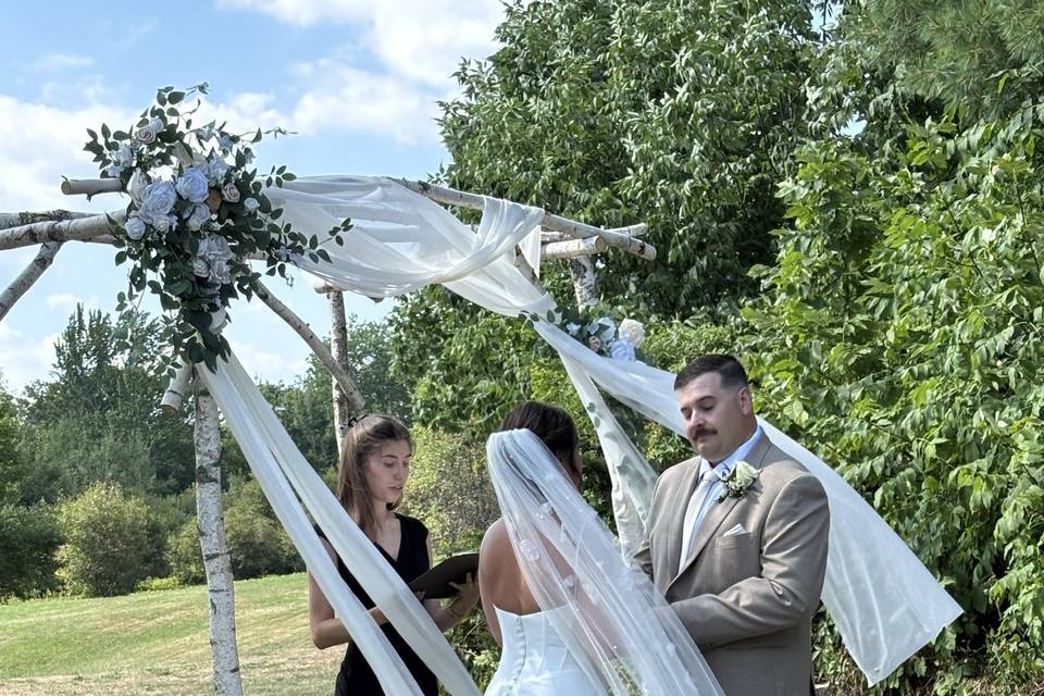 Ceremony, Michael & Alicia