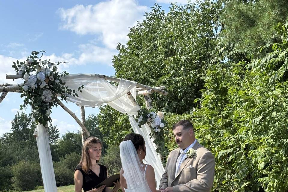 Ceremony, Michael & Alicia