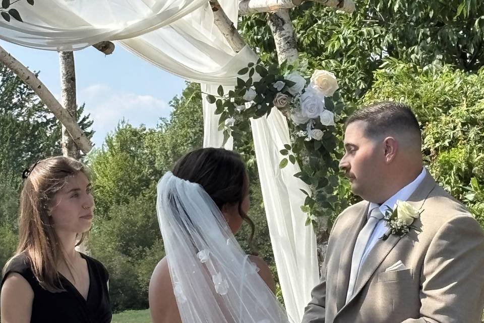 Ceremony, Michael & Alicia