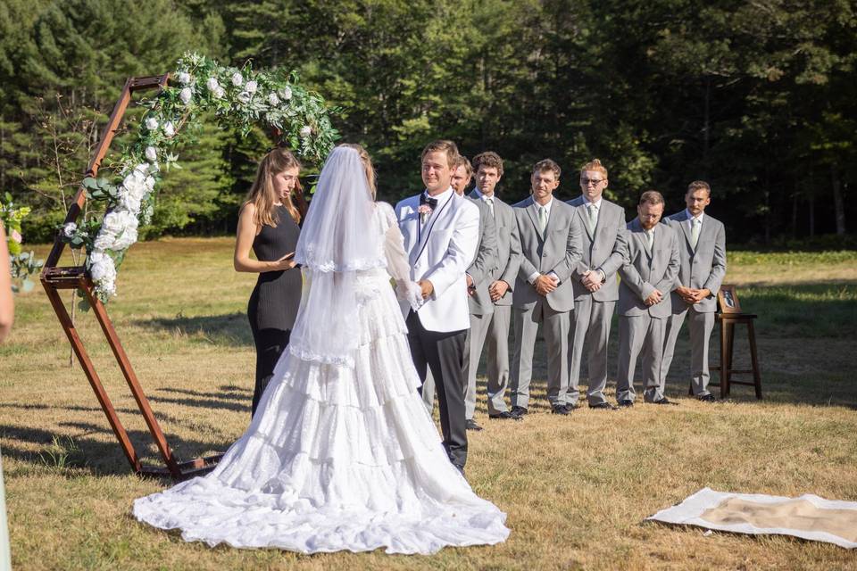 Marah & Tom ceremony