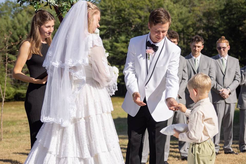 Marah & Tom ceremony