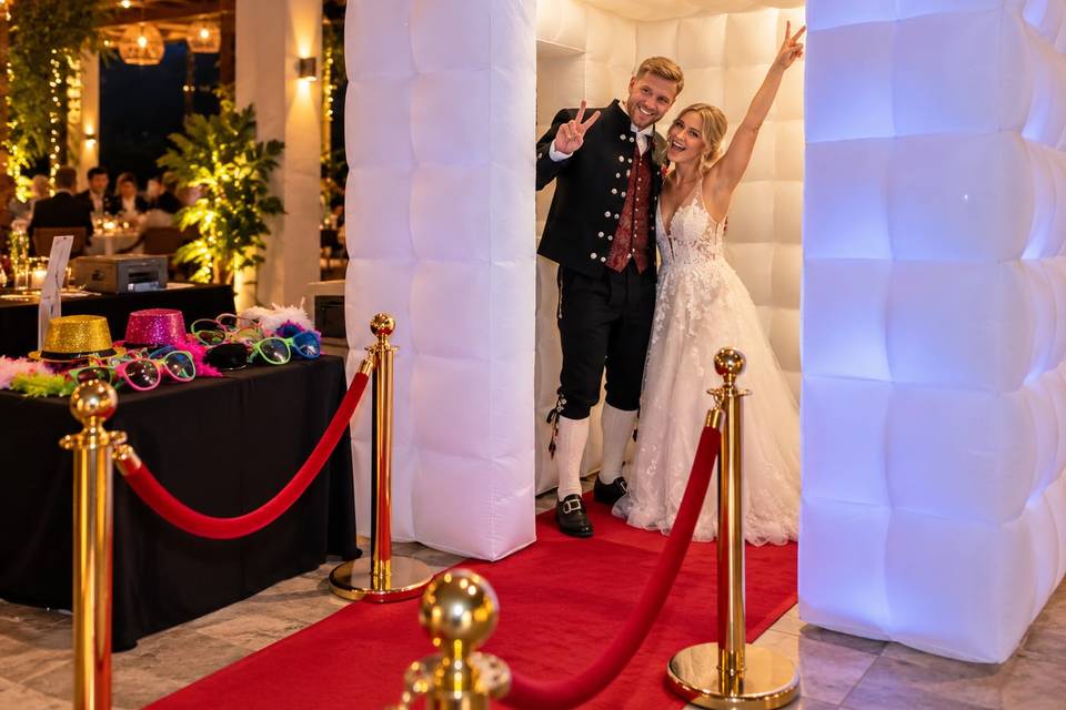 Destination Wedding Booth