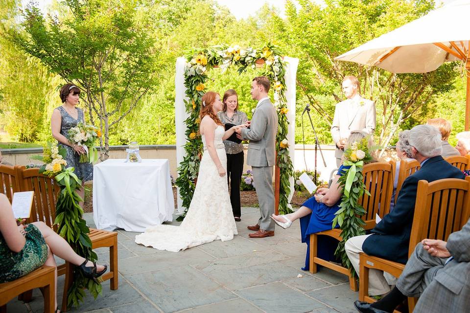 Ceremony on Terrace