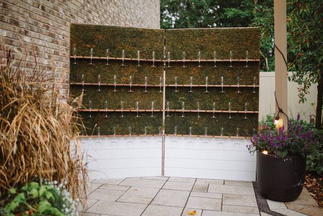 Champagne wall