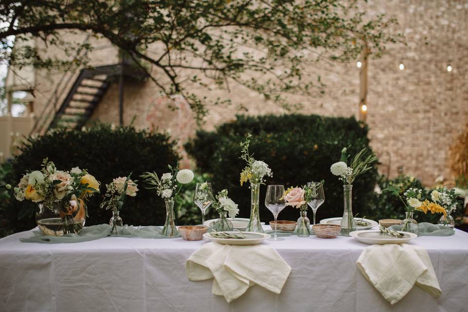 Tablescapes in the garden