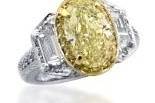 Yellow Diamond Engagement Ring by Raineri Jewelers