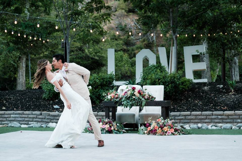 The first dance