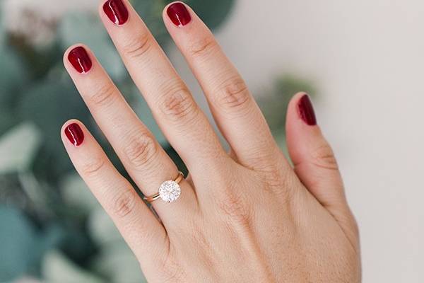 James allen oval engagement on sale ring