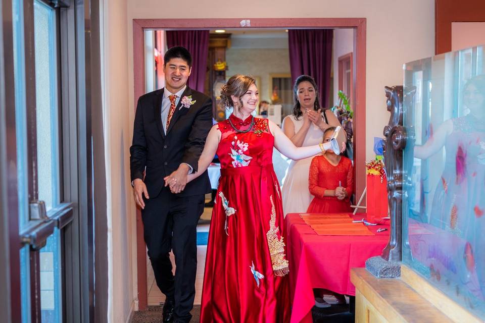 Grand entrance