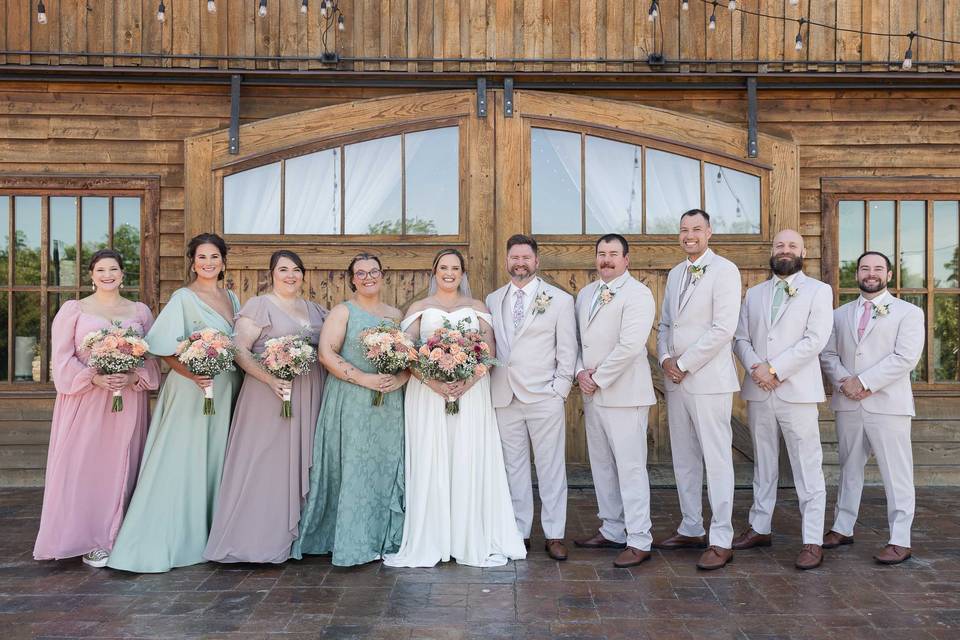 Wedding Party Portrait