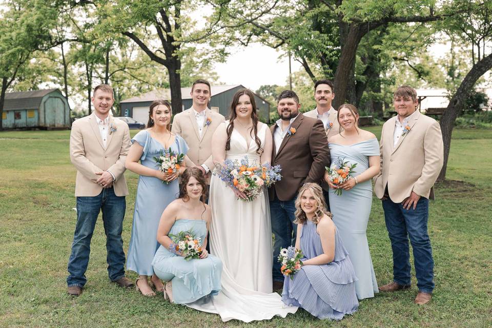 Wedding Party Portrait