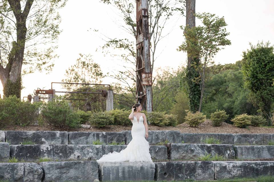 Garden Bridal Portrait