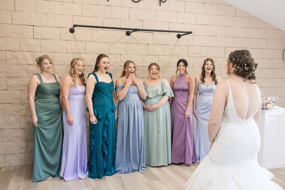 Bridesmaids First Look