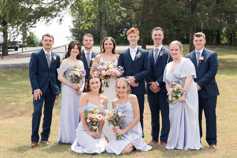 Wedding Party Portrait
