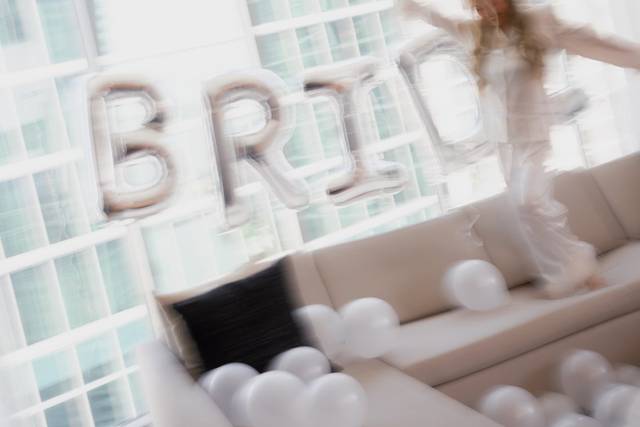 Bride in Suite Fun