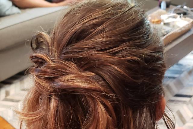 Bridal hair