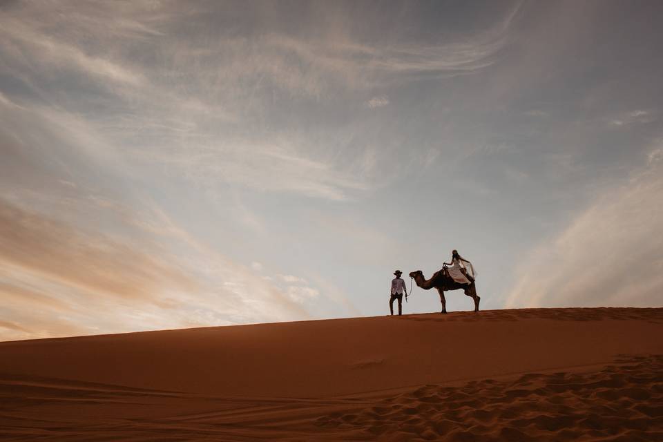 Sahara Desert Elopement