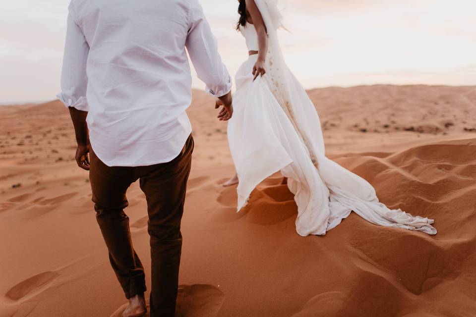 Sahara Desert Elopement