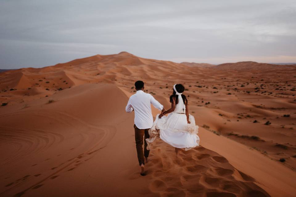 Sahara Desert Elopement