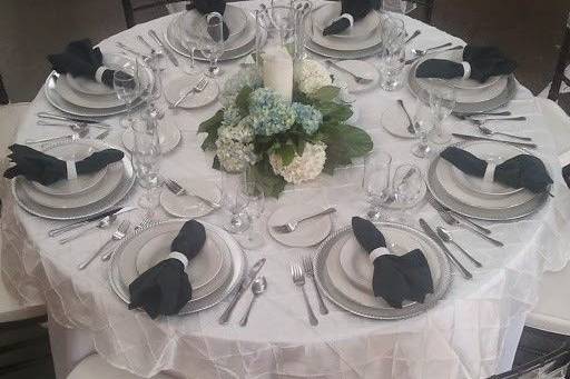 Elegant & formal table setting