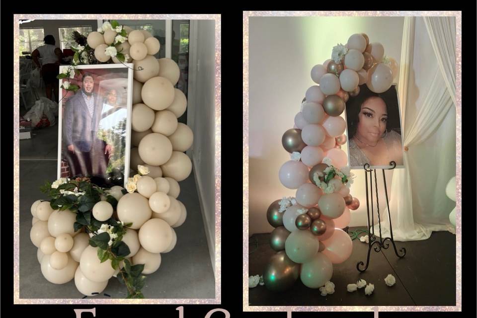 Easel decor
