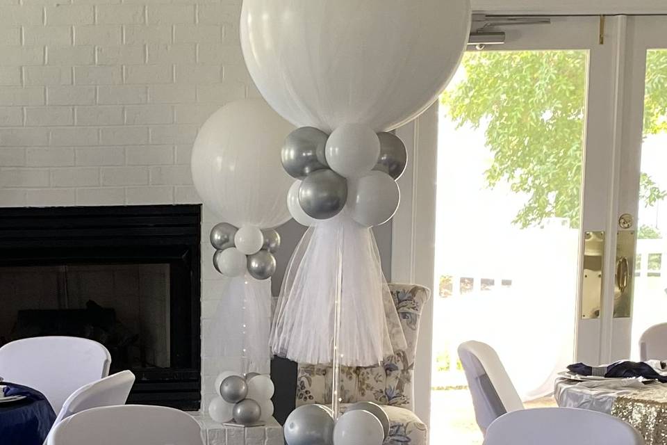 Large table decor