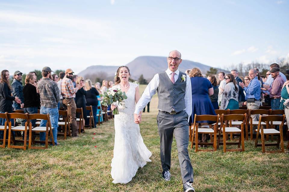 Post-Ceremony on the Hilltop