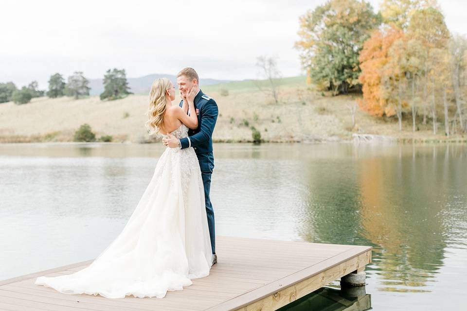 Couple on the Dock