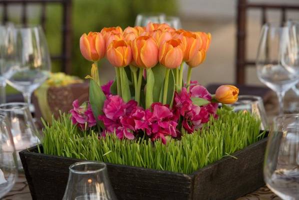 Flower centerpiece